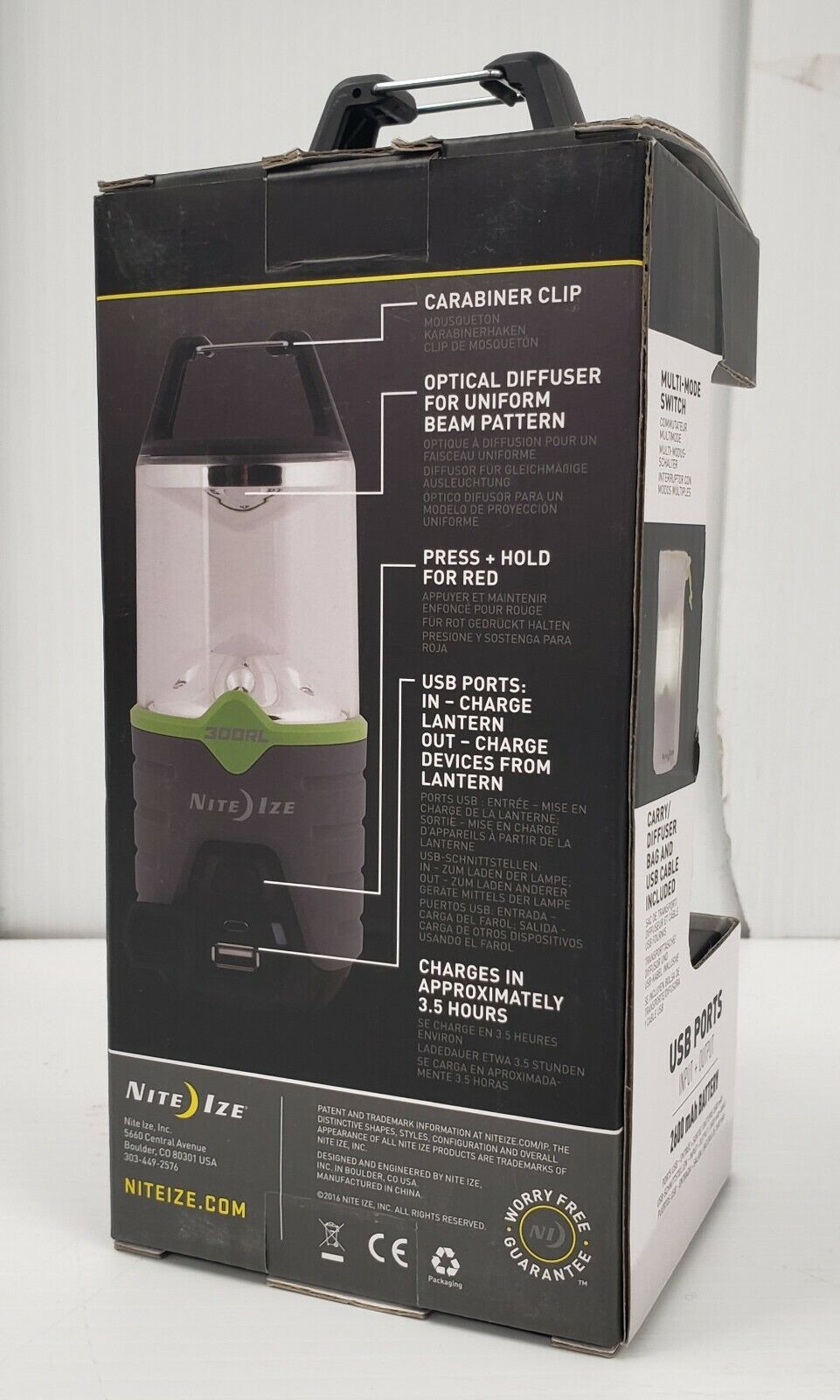 (I-28205) Lanterne Nite Ize R300RI17R8