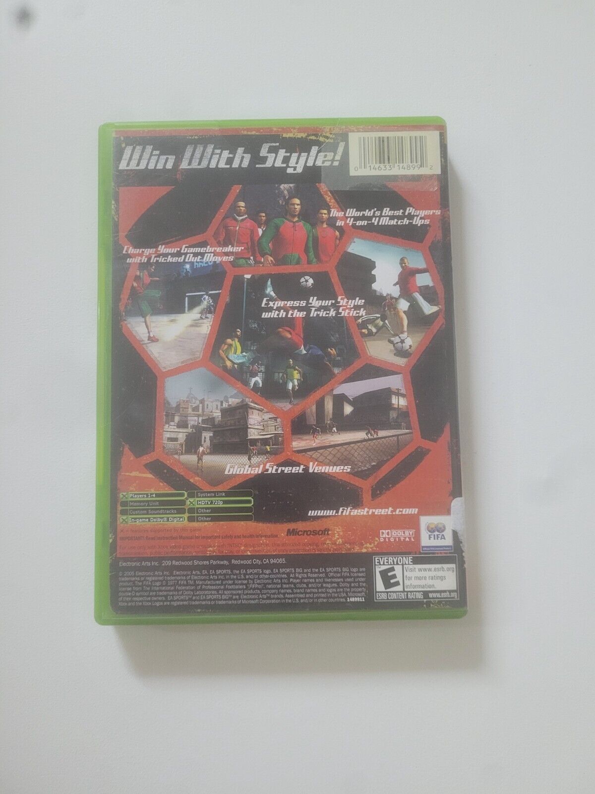 (LUP) FIFA Street (Microsoft Xbox, 2005)