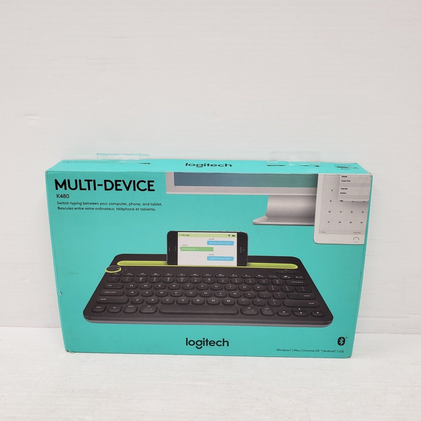 (55088-2) Clavier multi-appareils Logitech K480