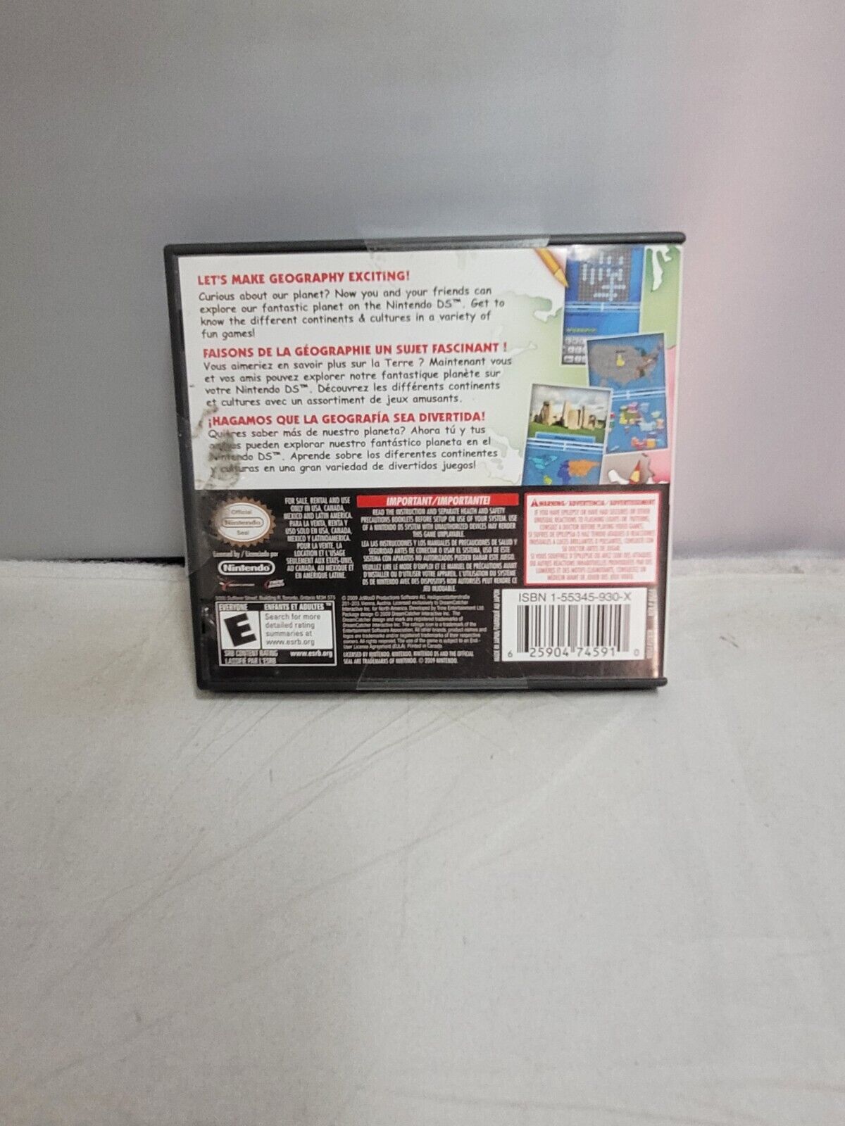 (LUP)Learn Geography (Nintendo DS, 2009)
