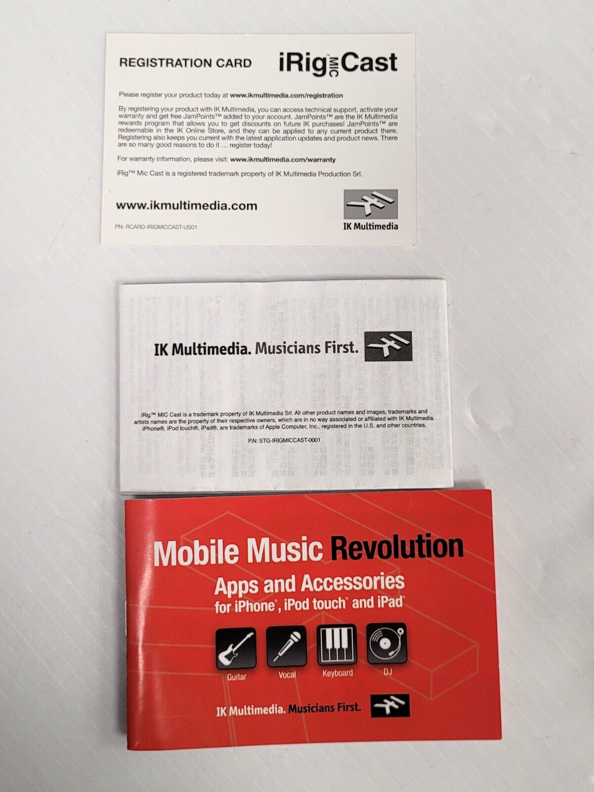 (N71736-2) Microphone d'enregistrement vocal pour smartphone IK iRig