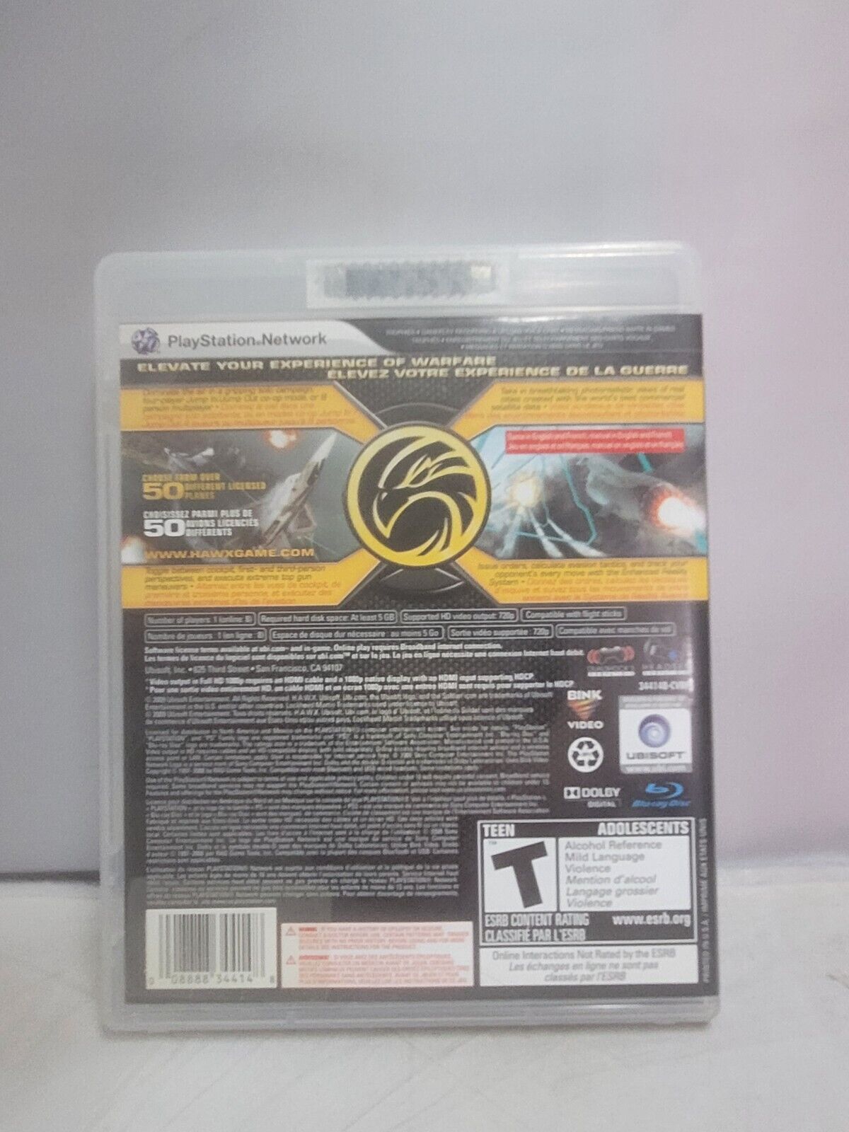 (LUP)Tom Clancy's H.A.W.X (Sony PlayStation 3, 2009)