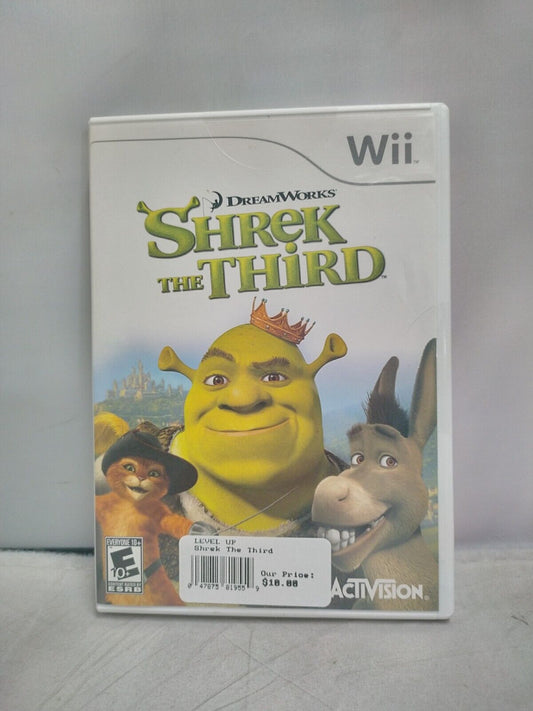 (LUP) Shrek the Third (Nintendo Wii, 2007)