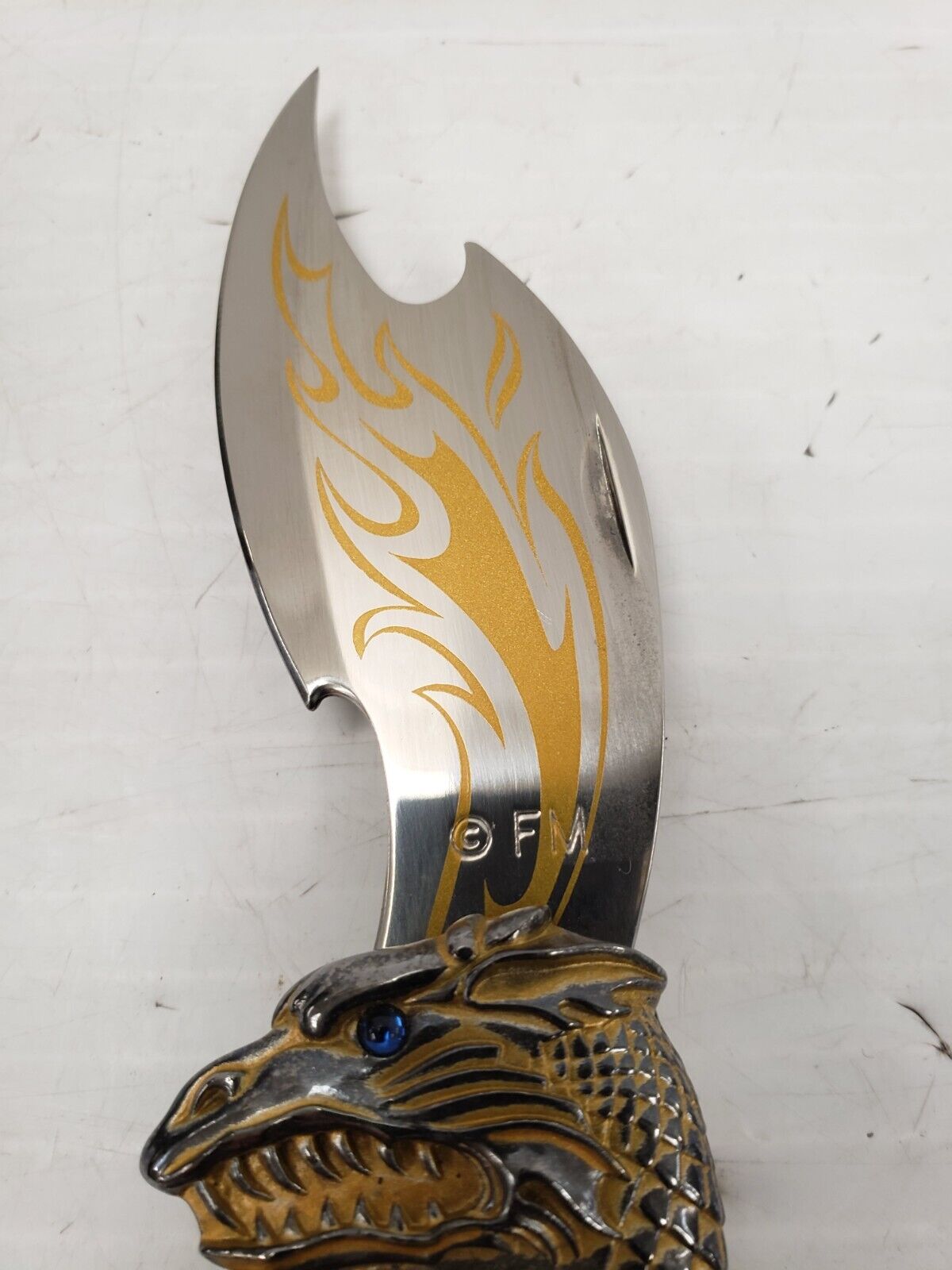 (I-35844) Franklin Mint The Siren Of The Sand Knightstone Collection Knife