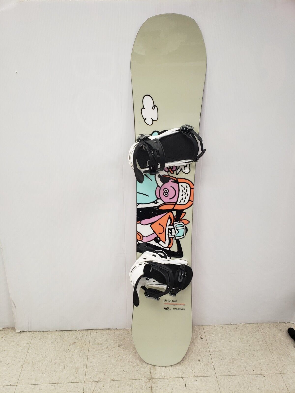 (55913-1) Salomon Abstract Line of Snowboards Snowboard - 60.5"