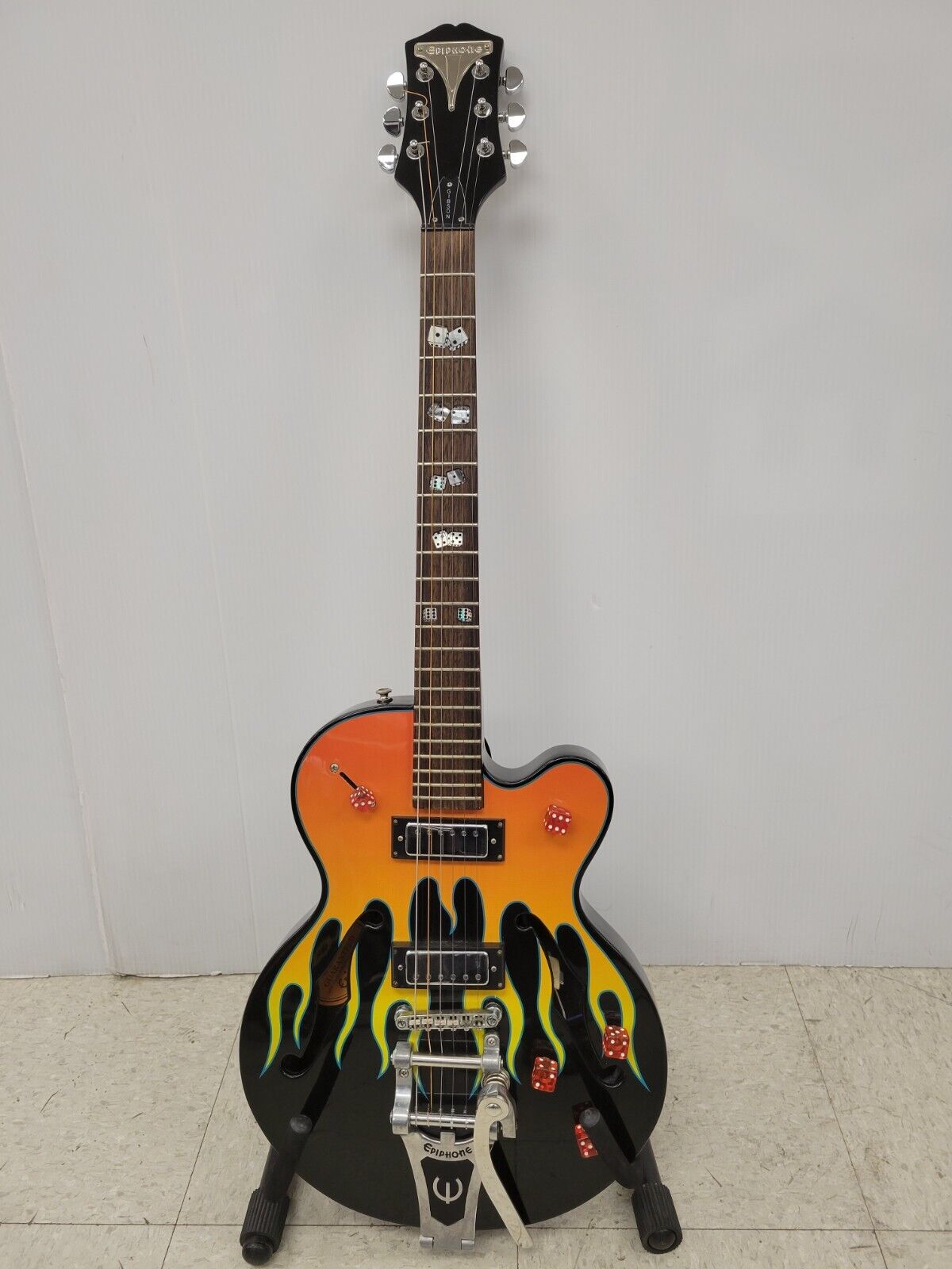 (64402-1) Epiphone Flamekatee Electric Guitar