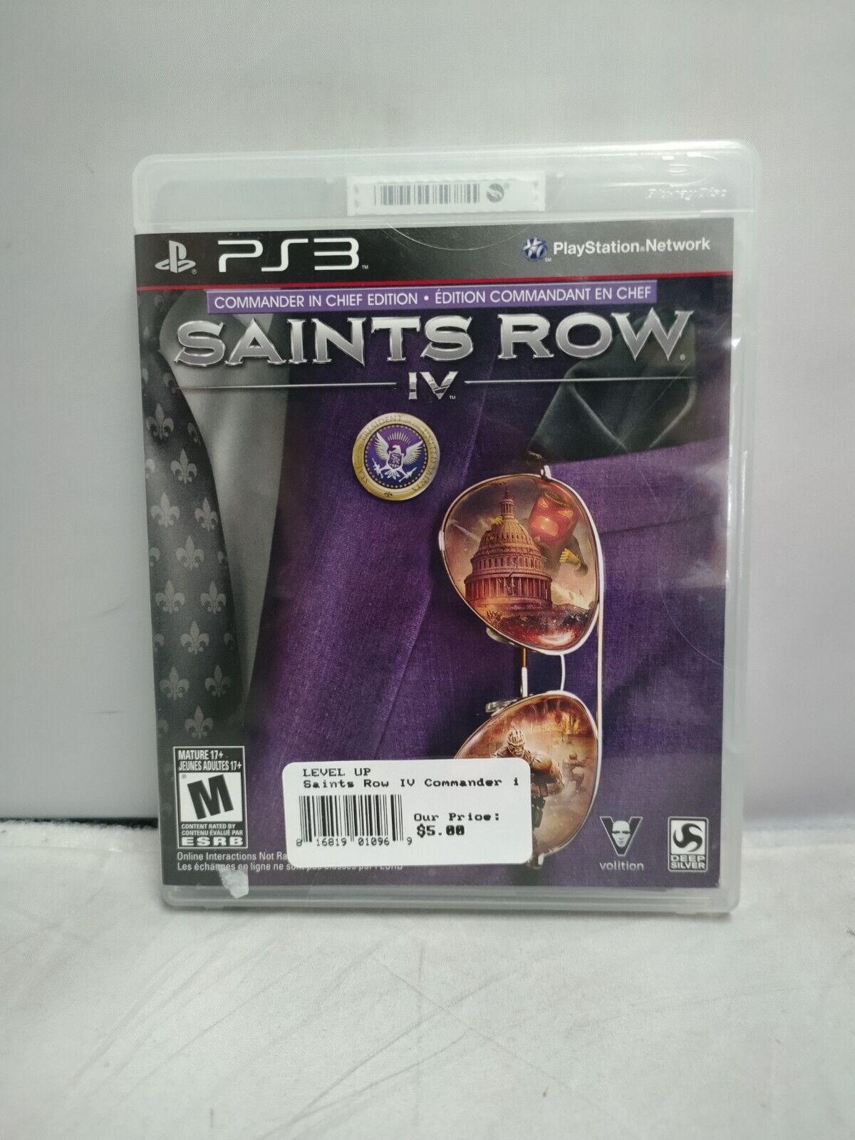 (LUP) Saints Row: The Third (Sony PlayStation 3, 2011)