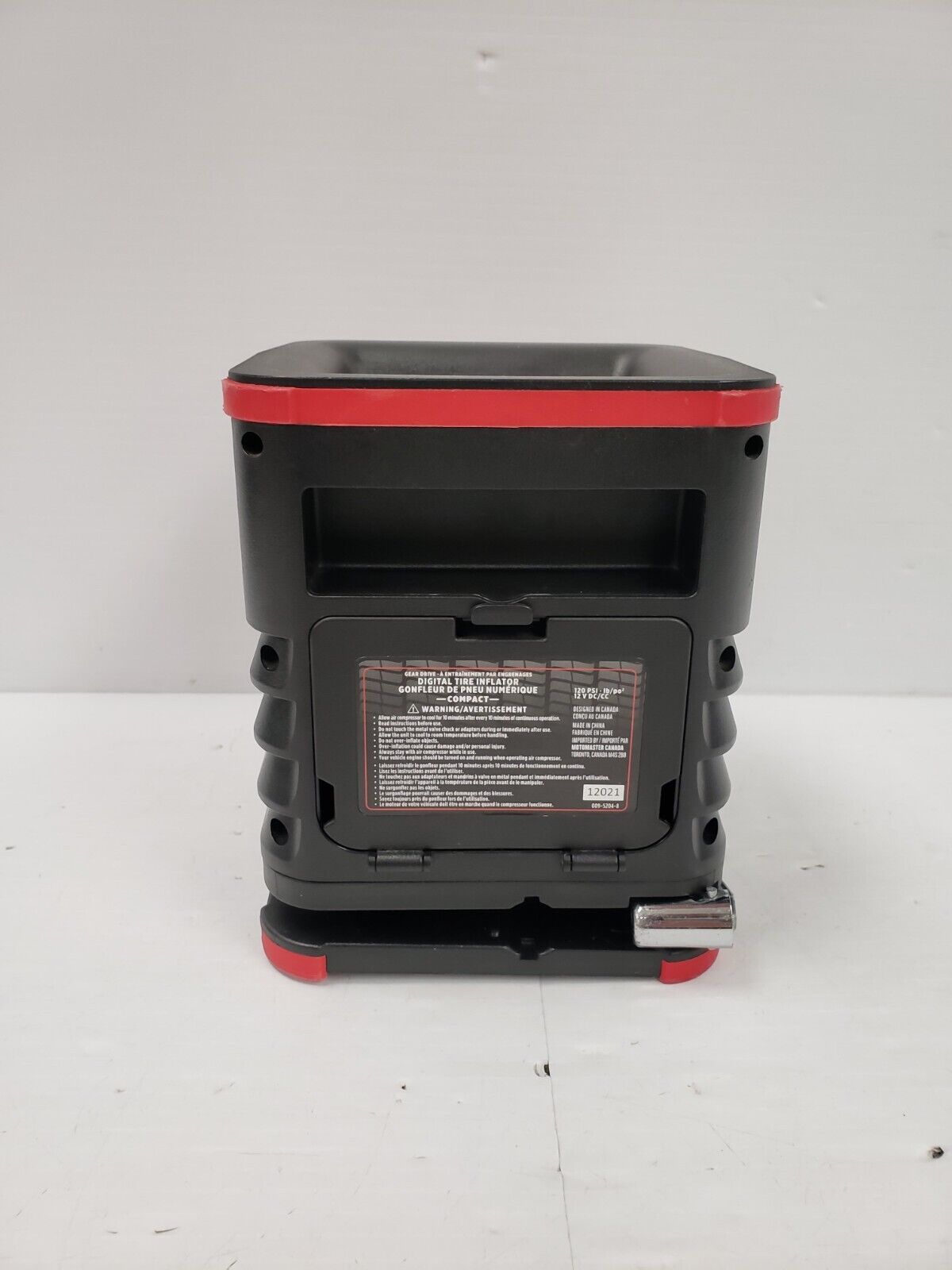 (65021-1) Motomaster 009-5204-8 Tire Inflator