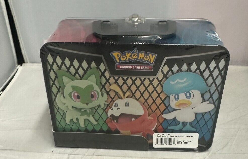 POKEMON COLLECTOR CHEST TIN 2023