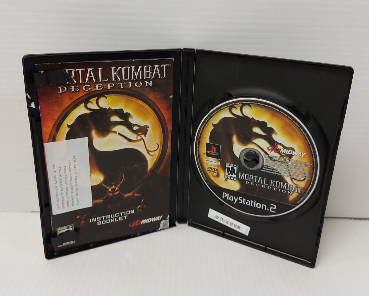 (NI-21979) PS2 Mortal Combat Deception