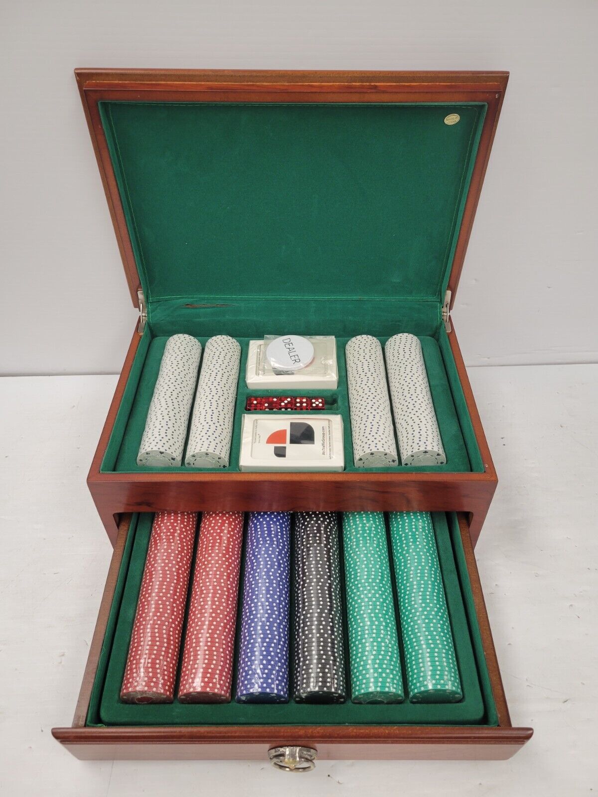 (64275-3) Alberta Traffic Supply Poker Set