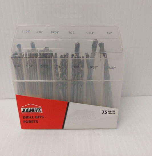 (N83778-5) Job Mate 75pc Drill Bit Set