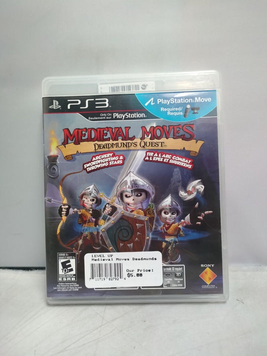 (LUP) Medieval Moves: Deadmund's Quest (Sony PlayStation 3, 2011)