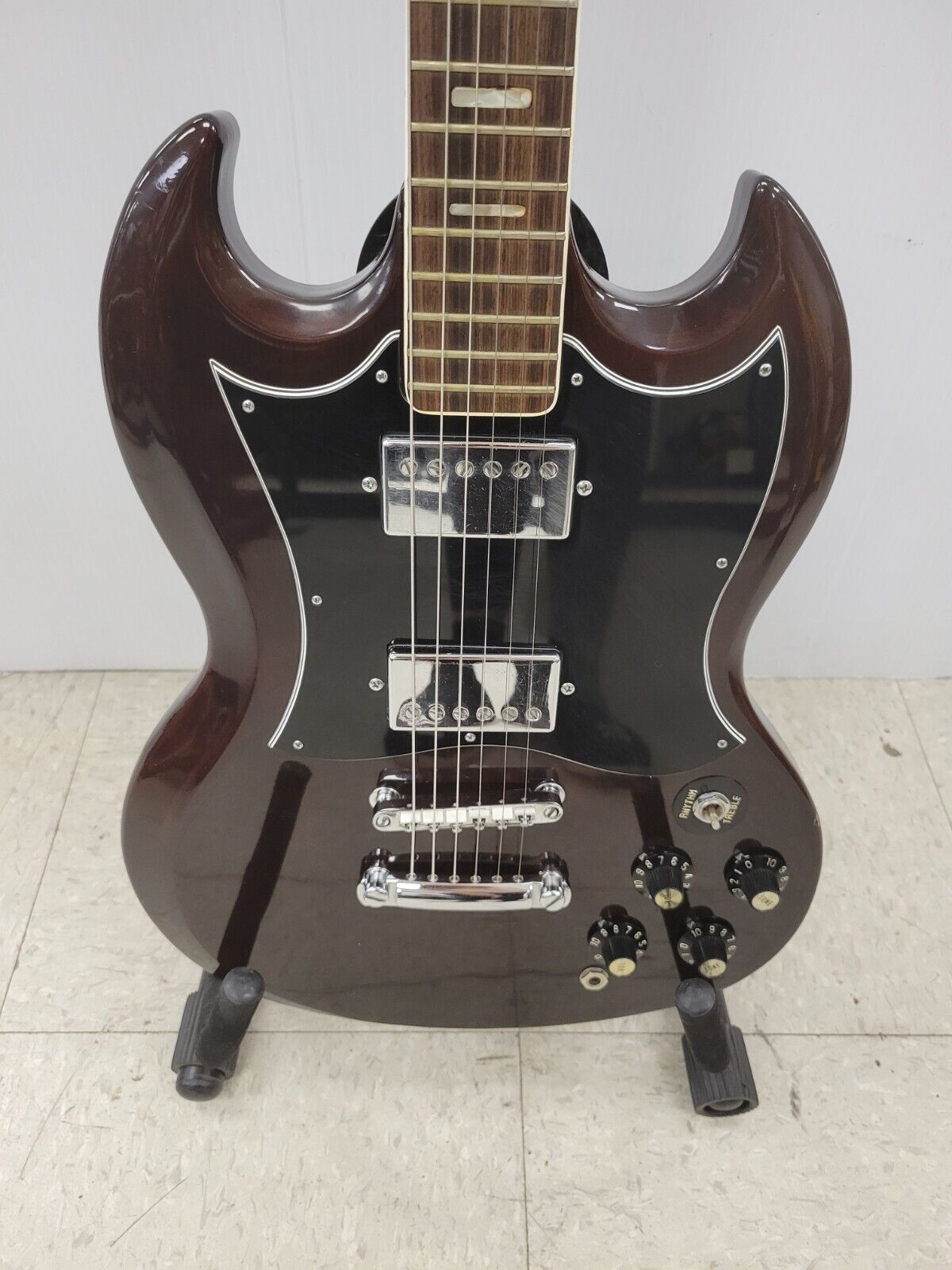 (I-35383) Mansfield SG Body Style Electric Guitar