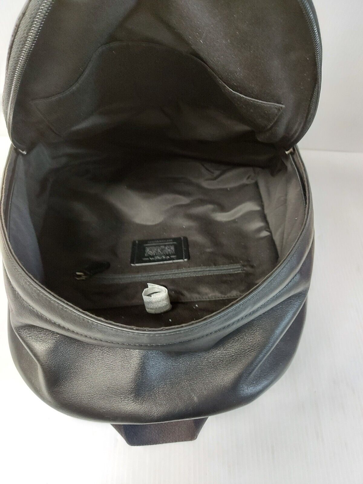 (N82861-1) Coach Black Backpack