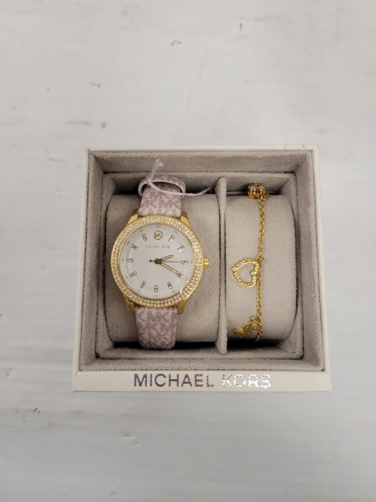 (57655-2) Michael Kors Watch & Bracelet Set