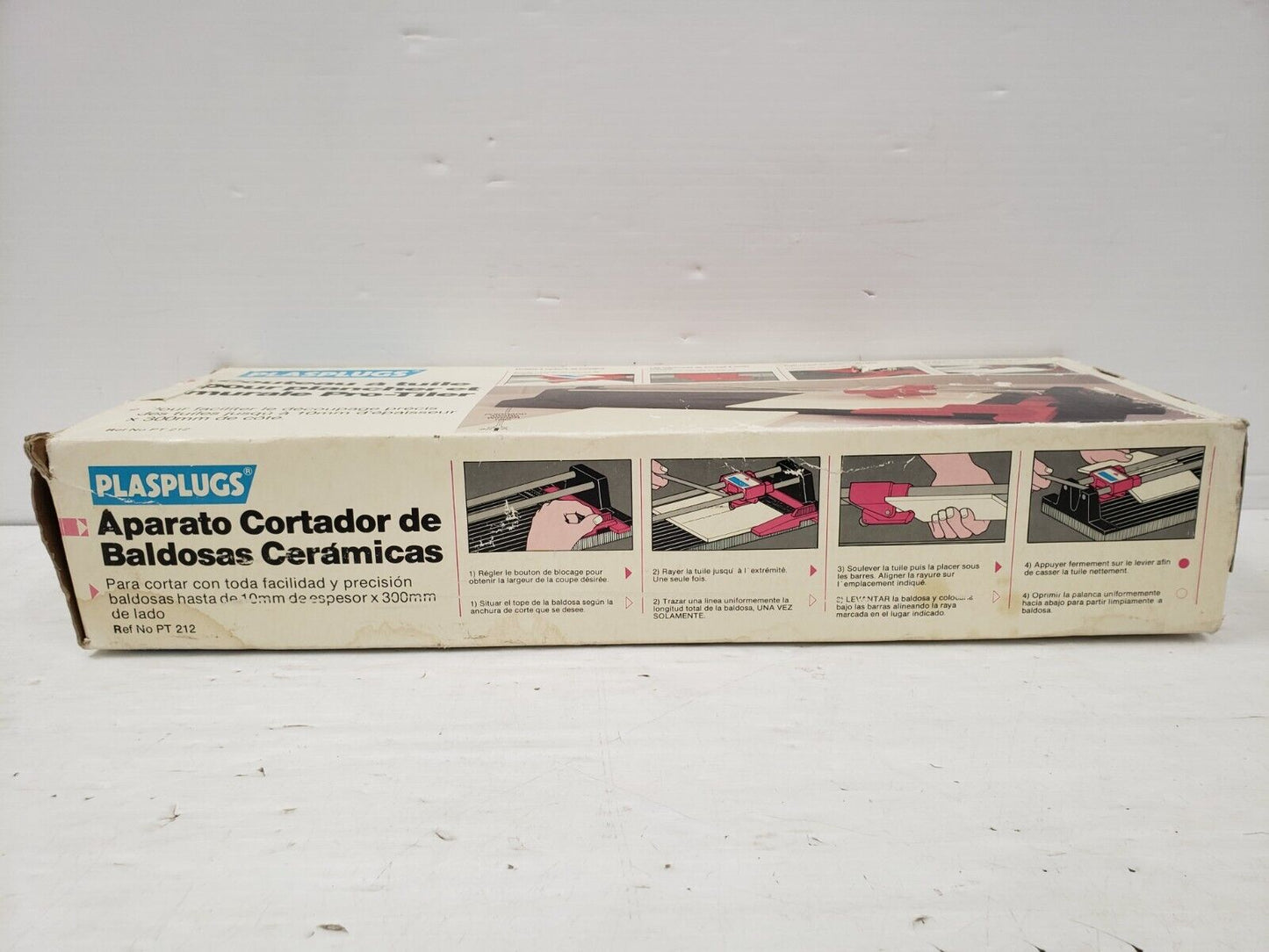 (63086-4) Plasplugs Pro-Tiler Floor & Wall Tile Cutter