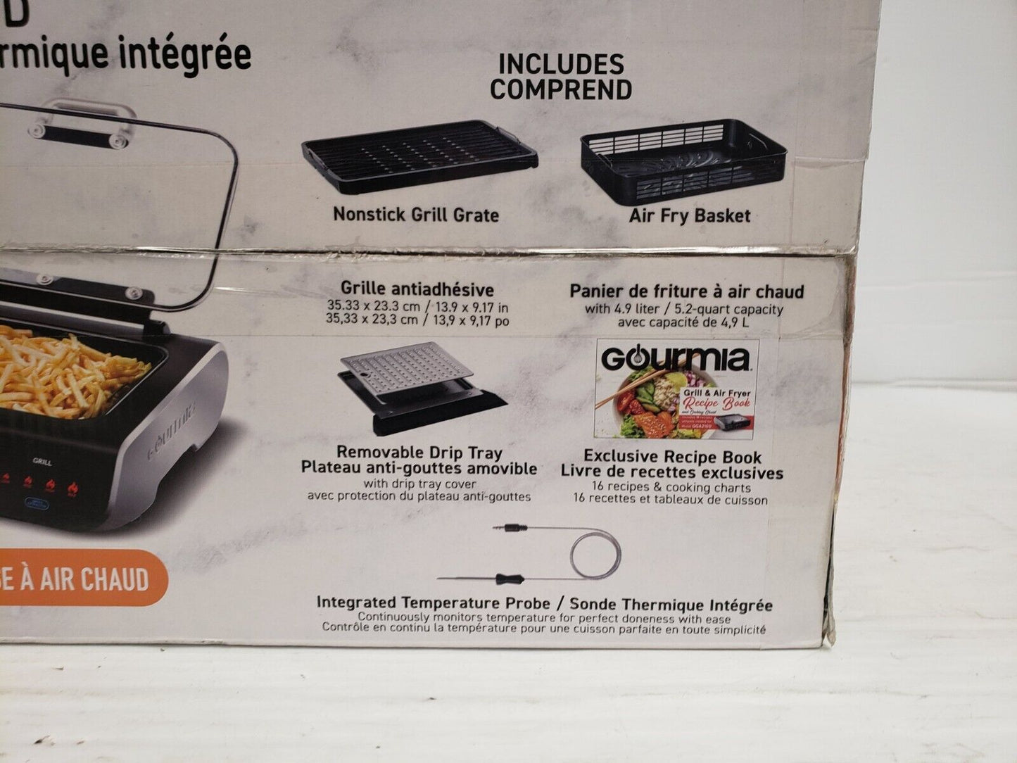 (66551-1) Gourmia GGA21580 Air Fryer