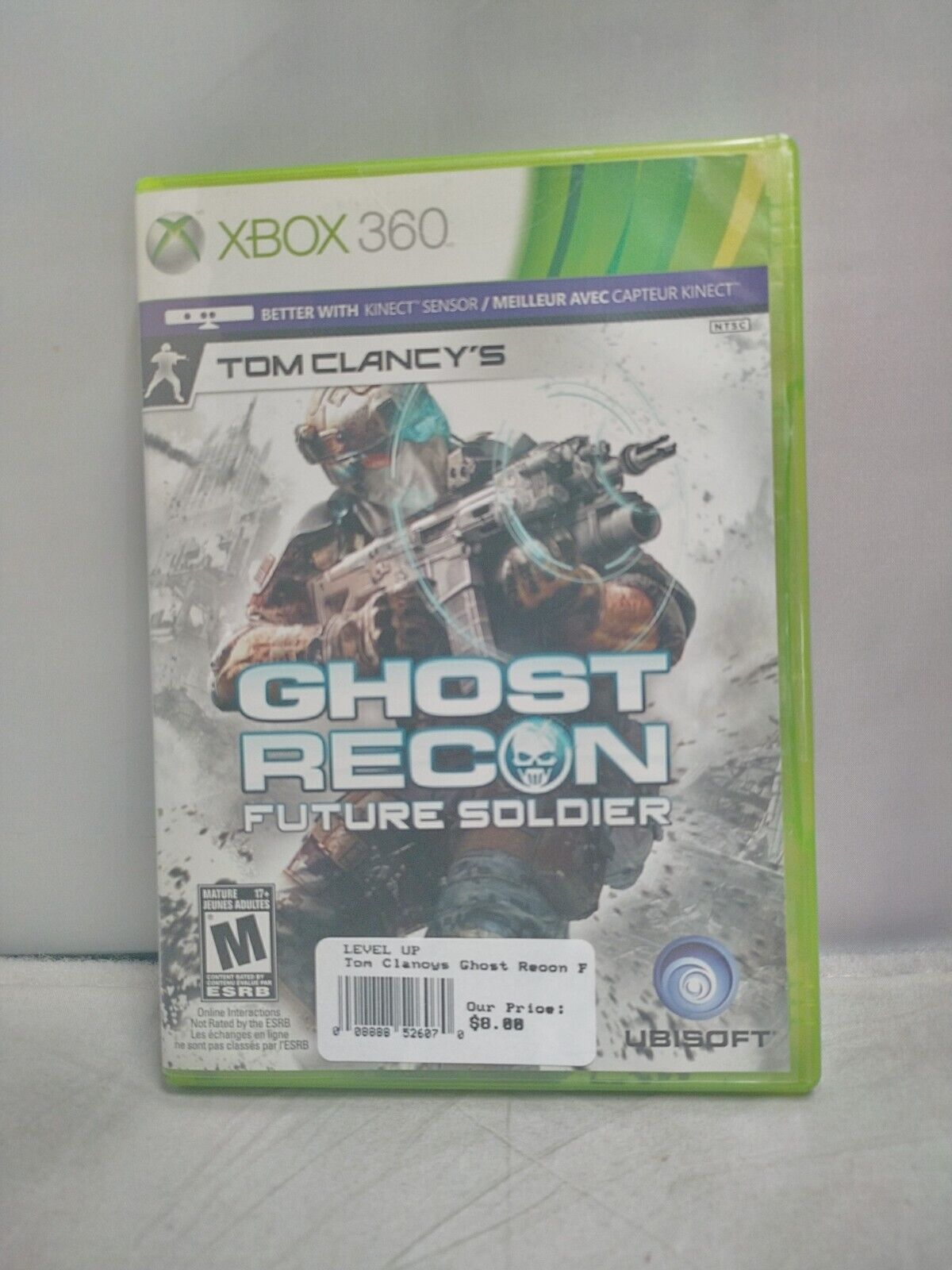 (LUP) Tom Clancy's Ghost Recon: Future Soldier (Microsoft Xbox 360, 2012)