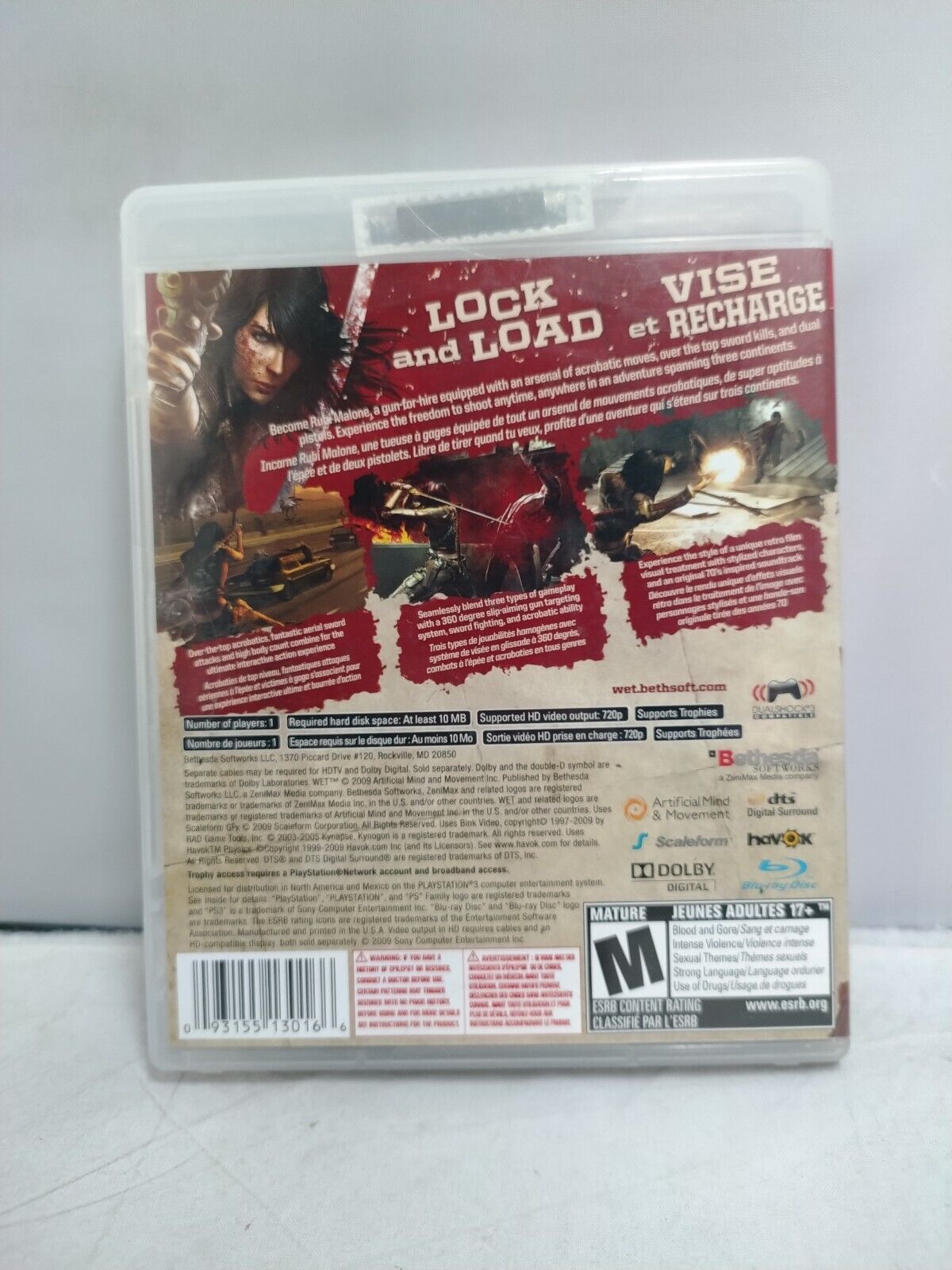 (LUP) Wet (Sony PlayStation 3, 2009)