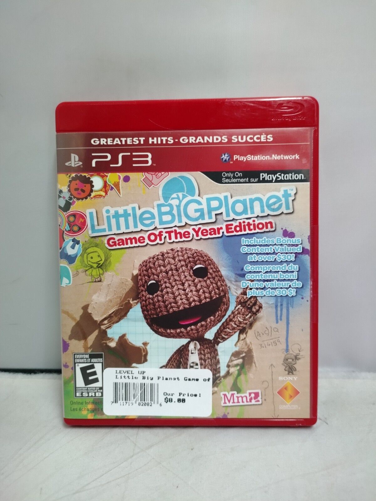 (LUP) LittleBigPlanet -- Game of the Year Edition (Sony PlayStation 3, 2009)