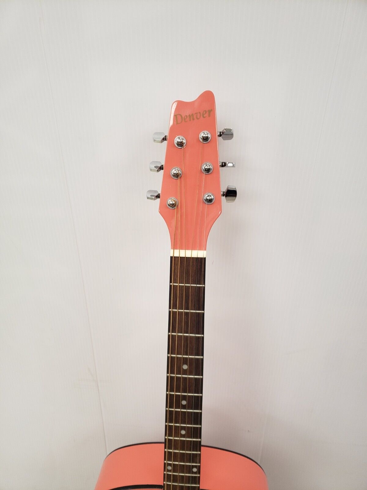 (61018-1) Denver DF44S-PNK Acoustic Guitar