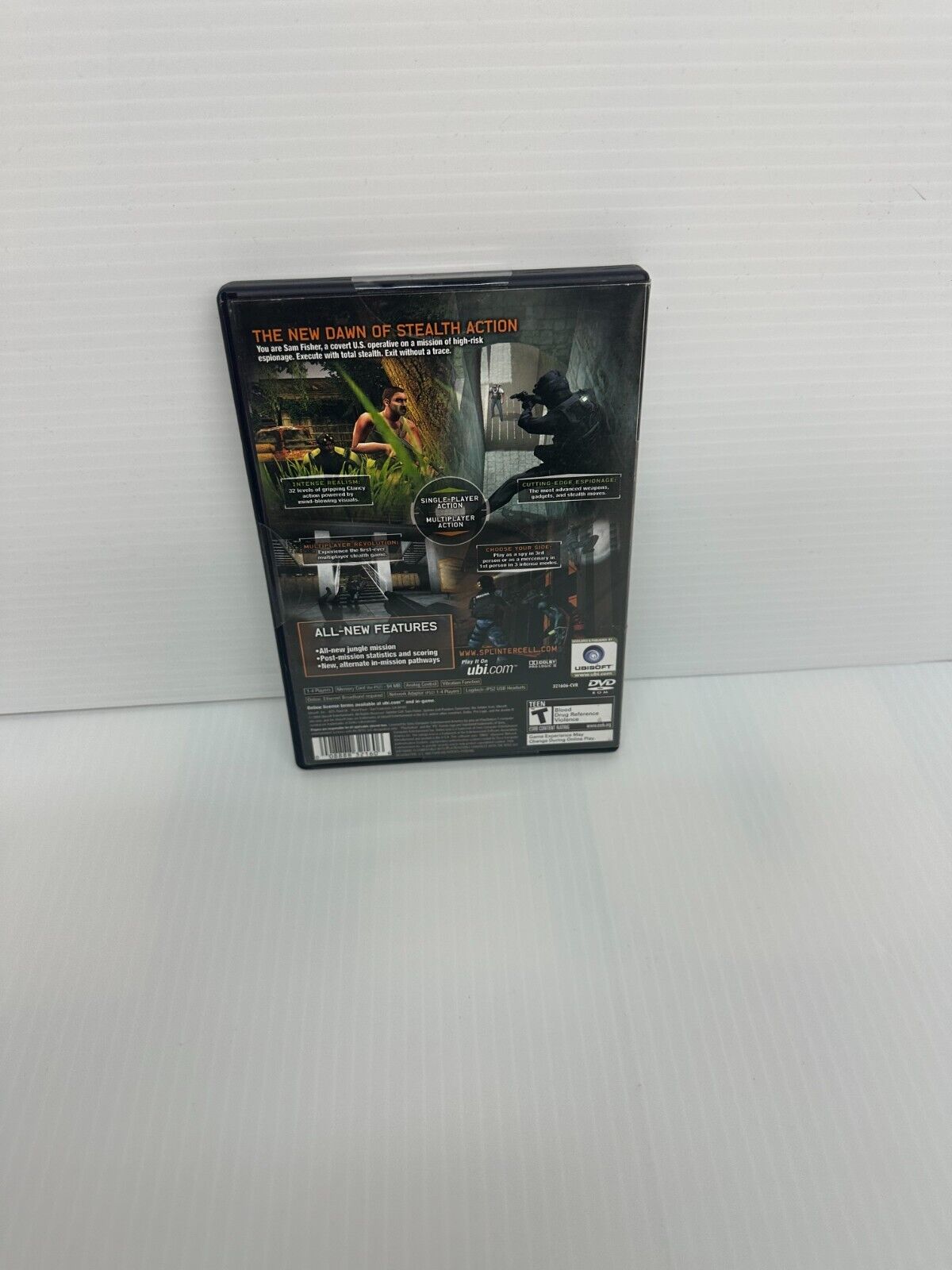 (LUP) Tom Clancy's Splinter Cell: Pandora Tomorrow (Sony PlayStation 2, 2004)