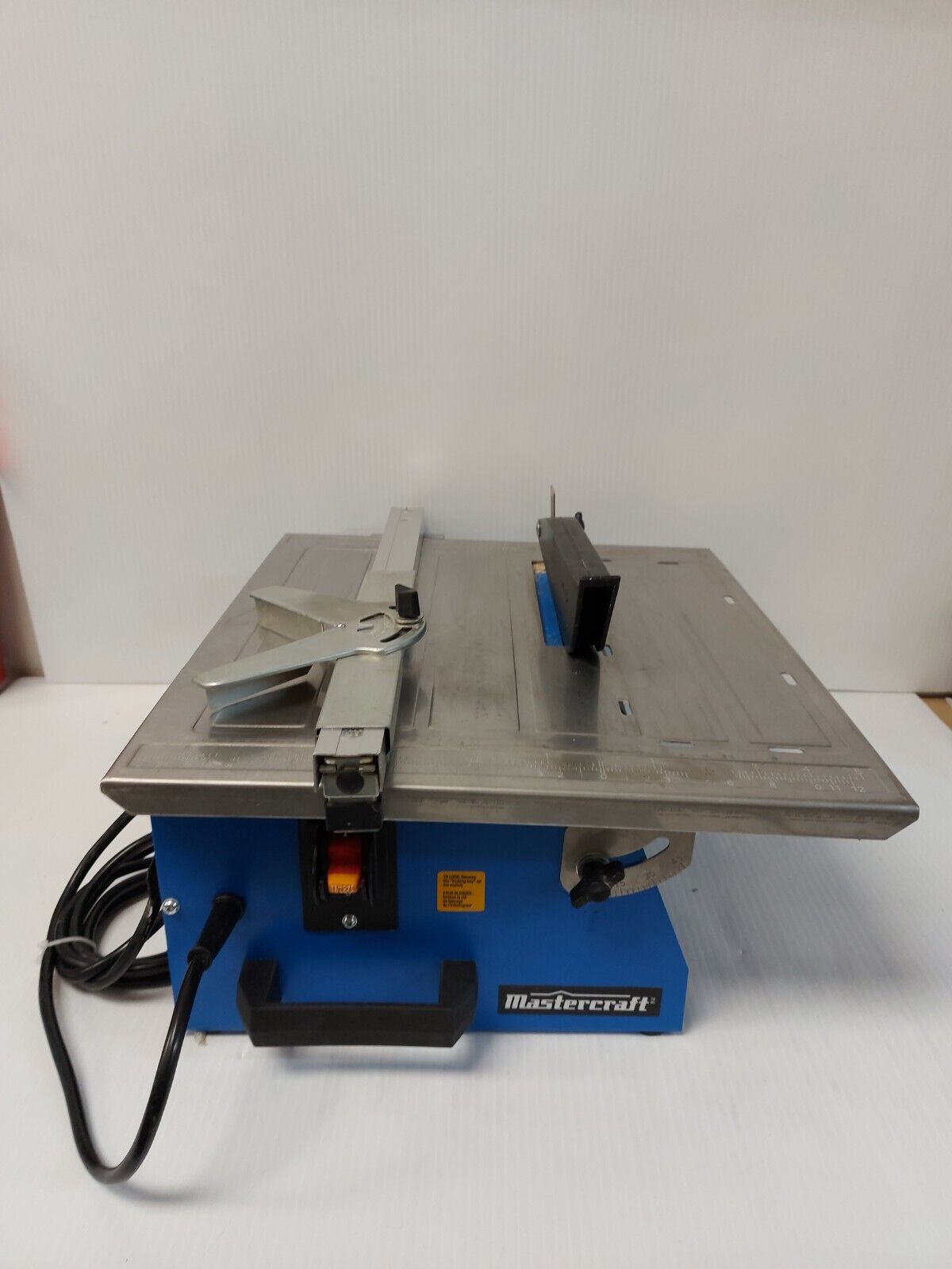 (N83360-1) Mastercraft 055-6869-8 Tile Saw