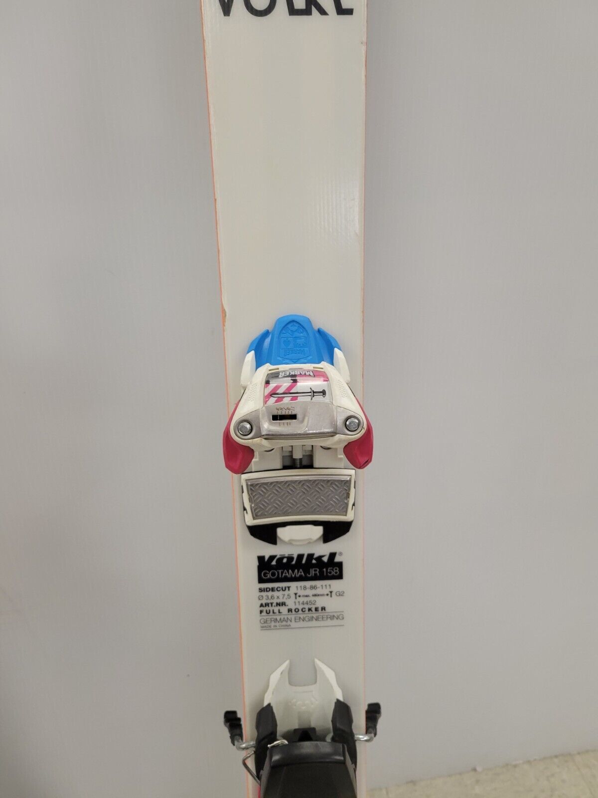 (56028-2) Volki Gotama JR Skis-158Cm