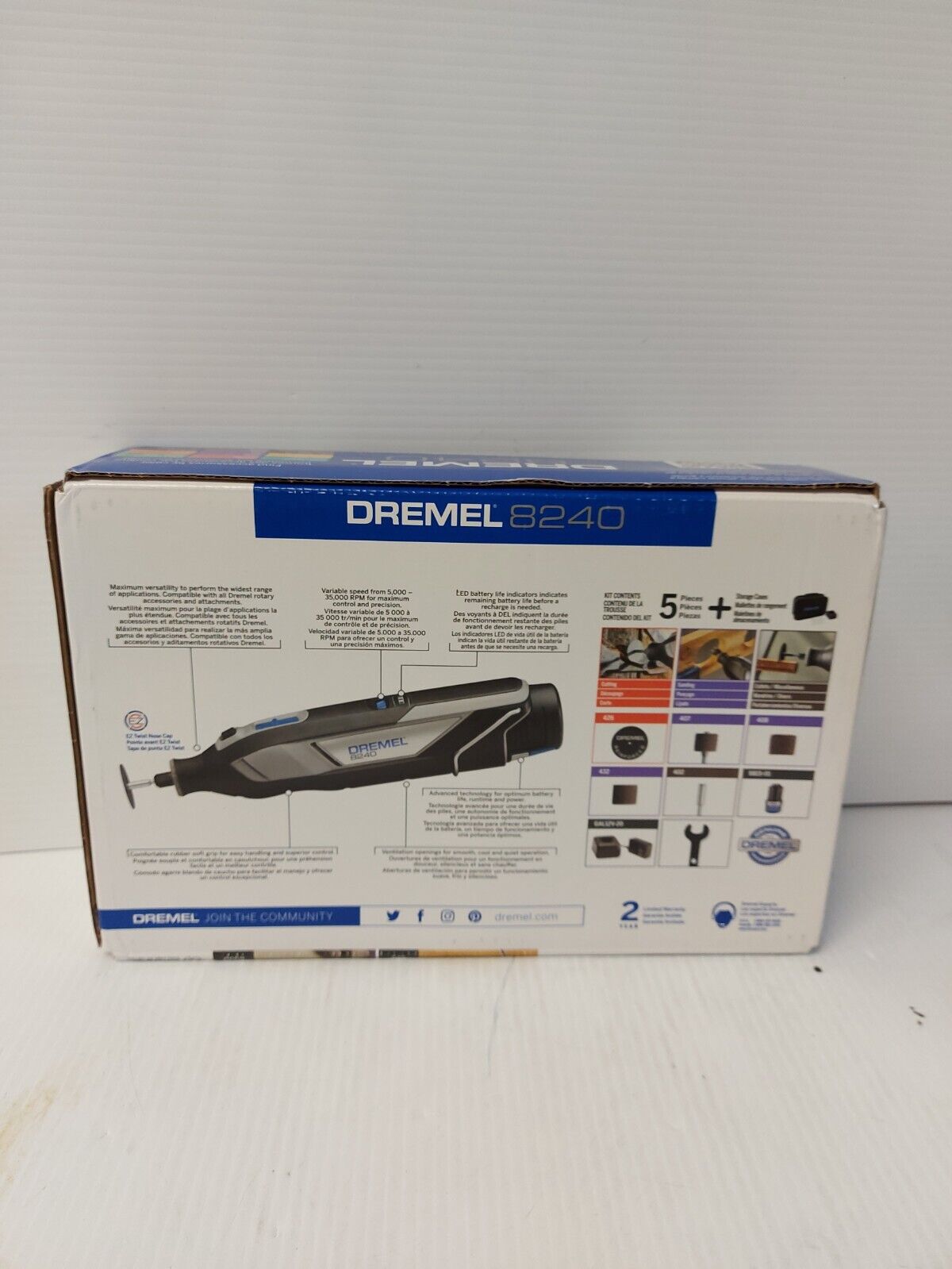 (NI-21864) Dremel 8240-5 Multi- Tool