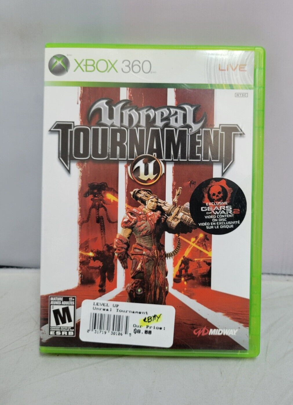 (LUP) Unreal Tournament III (Microsoft Xbox 360, 2008)