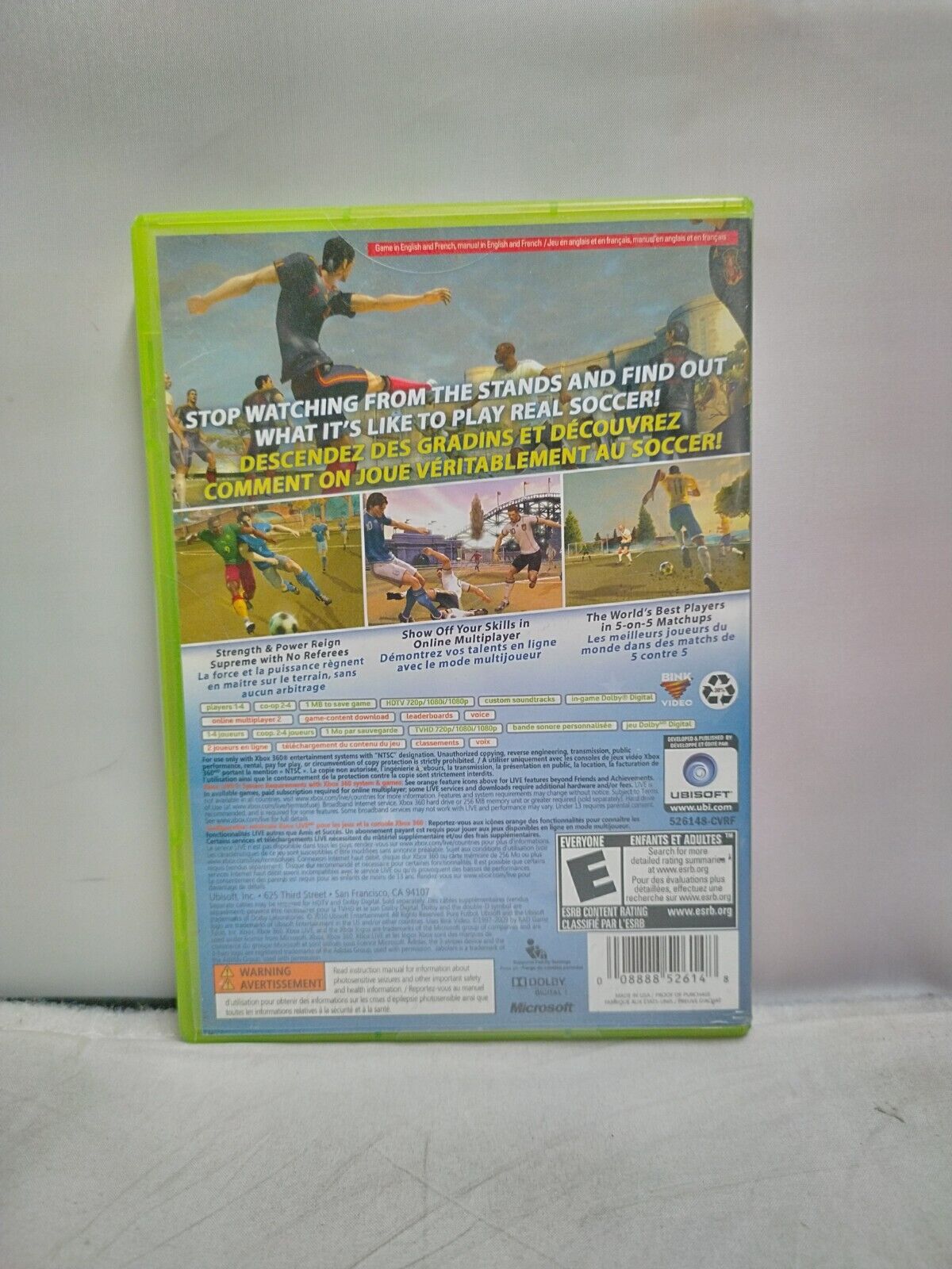(LUP) Pure Futbol: Authentic Soccer - Microsoft Xbox 360