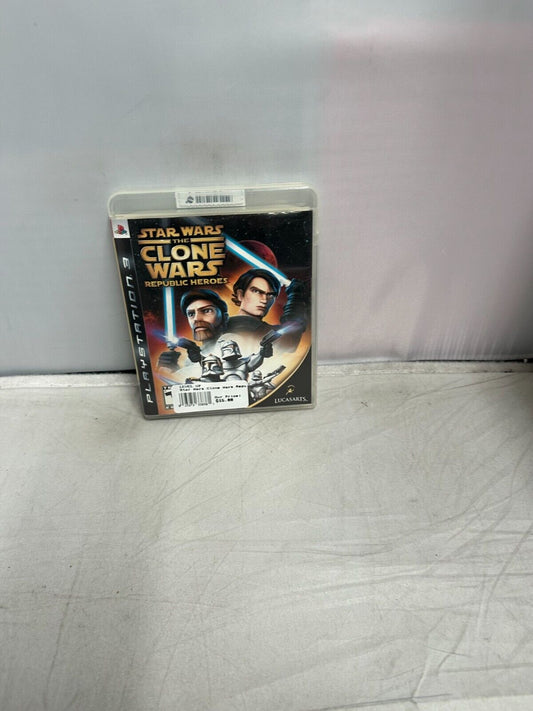 (LUP) Star Wars: The Clone Wars - Republic Heroes (Sony PlayStation 3, 2009)