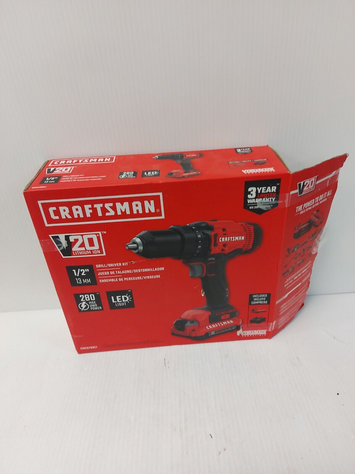 (N82811-1) Craftsman CMC0700CI Drill Set