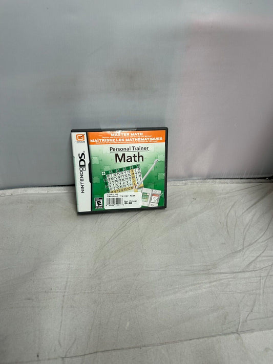 (LUP) Personal Trainer: Math (Nintendo DS, 2009) -