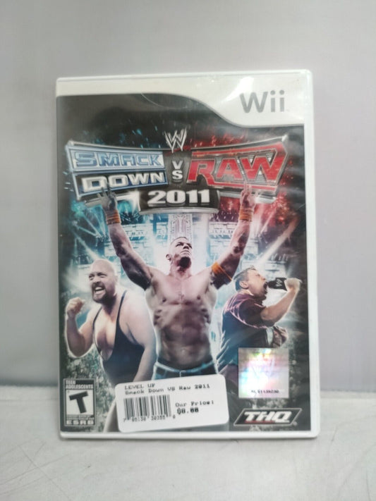 (LUP) WWE SmackDown vs. Raw 2011 (Nintendo Wii, 2010)