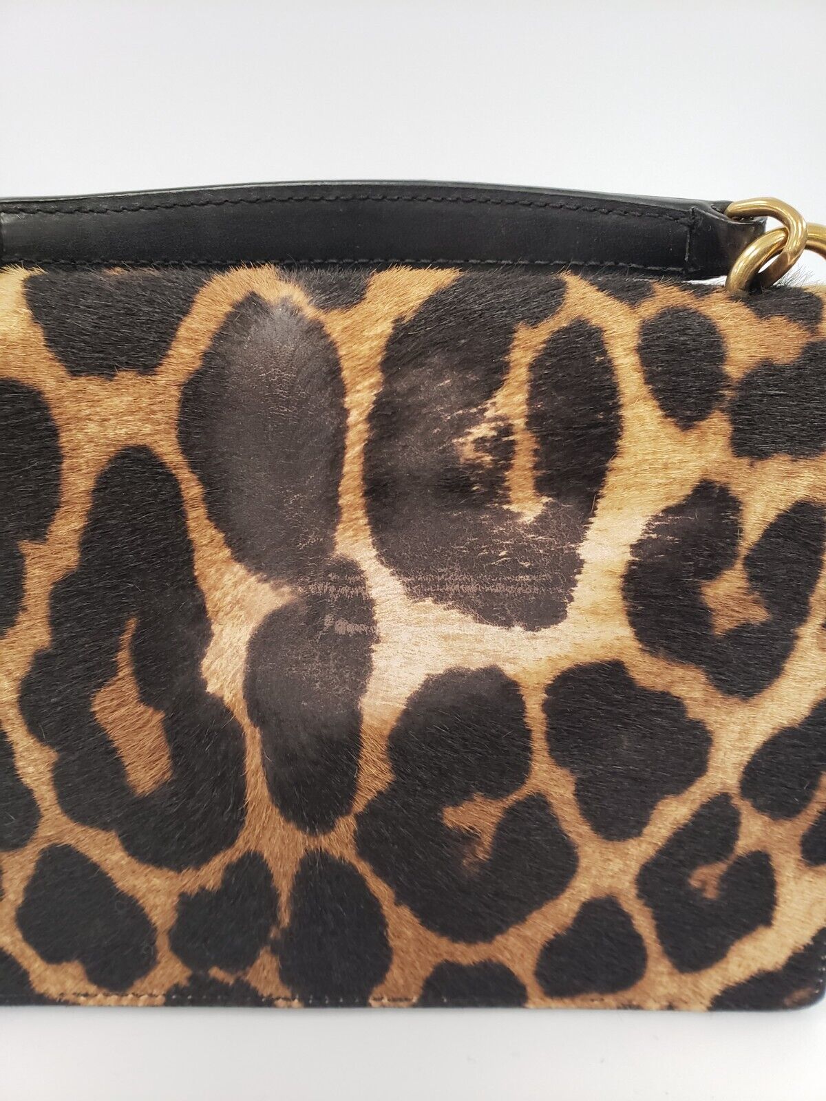 (I-34721) YSL Leopard Purse