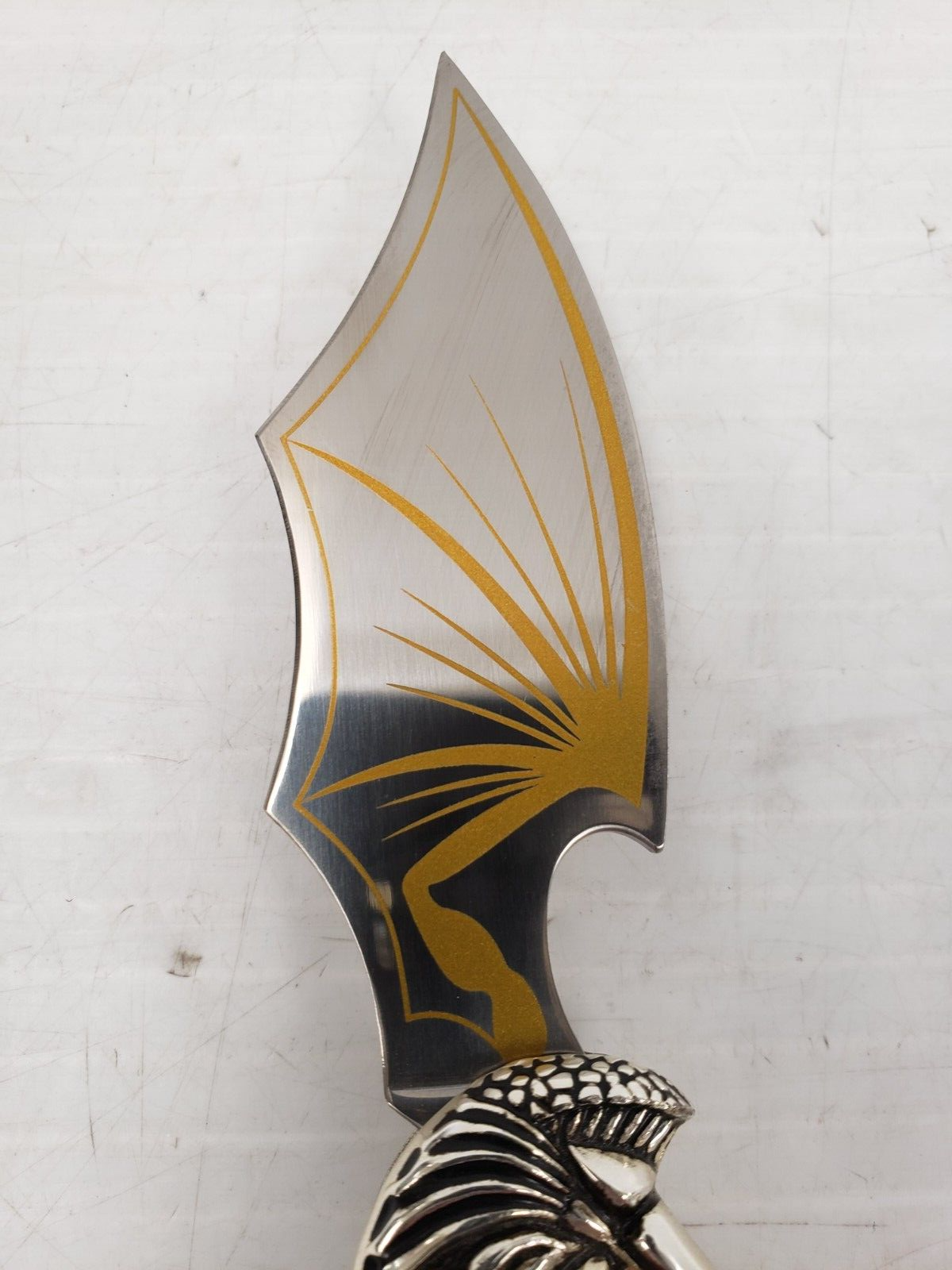 (I-35840) Franklin Mint The Princess Of Ice Knightstone Collection Knife