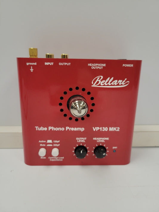 (69354-2) Bellari VP130 MK2  Tube Phono Preamp/ Headphone Amplifier