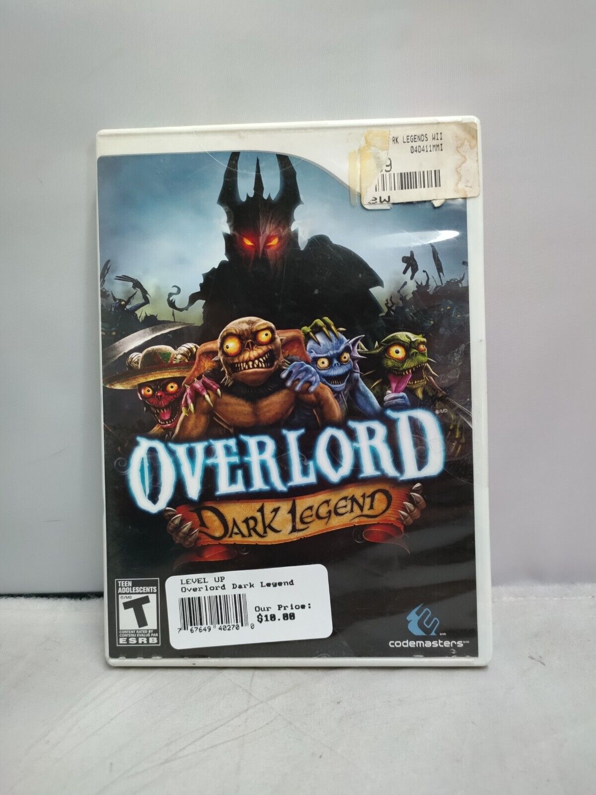 (LUP) Overlord Dark Legend (Wii, Nintendo)