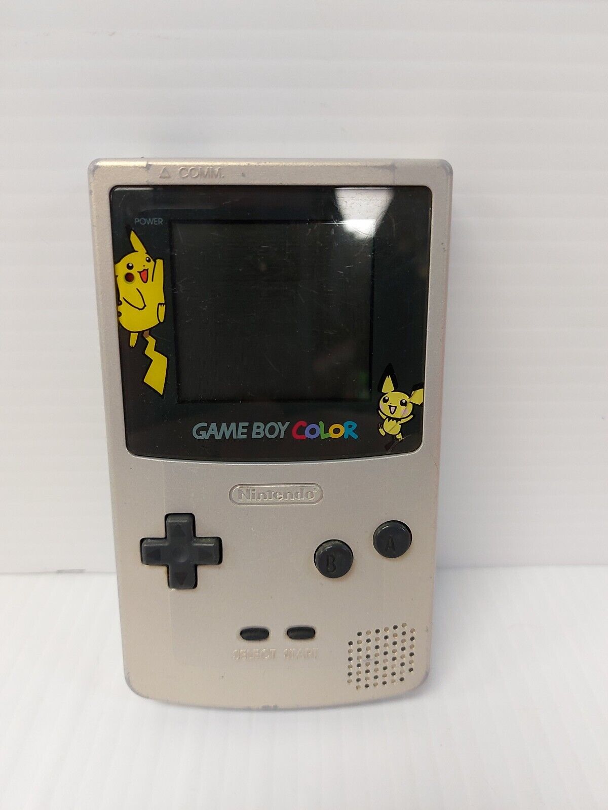 (N85406-1) Gameboy CGB-001 Color Pikachu ED