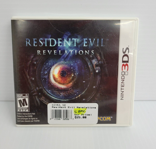 (LUP) Resident Evil Revelations (Nintendo 3DS, 2012)