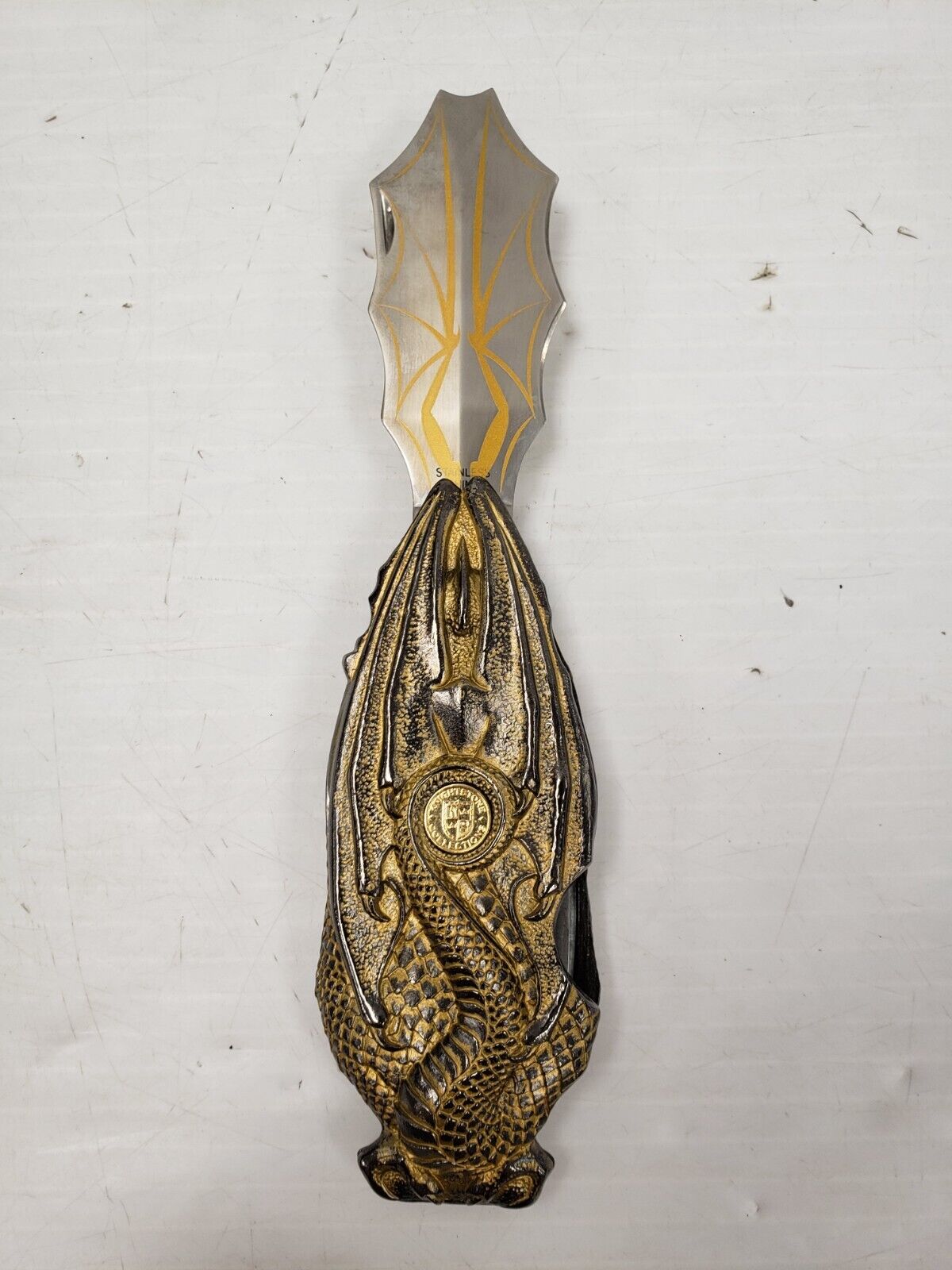 (I-35853) Franklin Mint Sorceress Of The Universe Knightstone Collection Knife