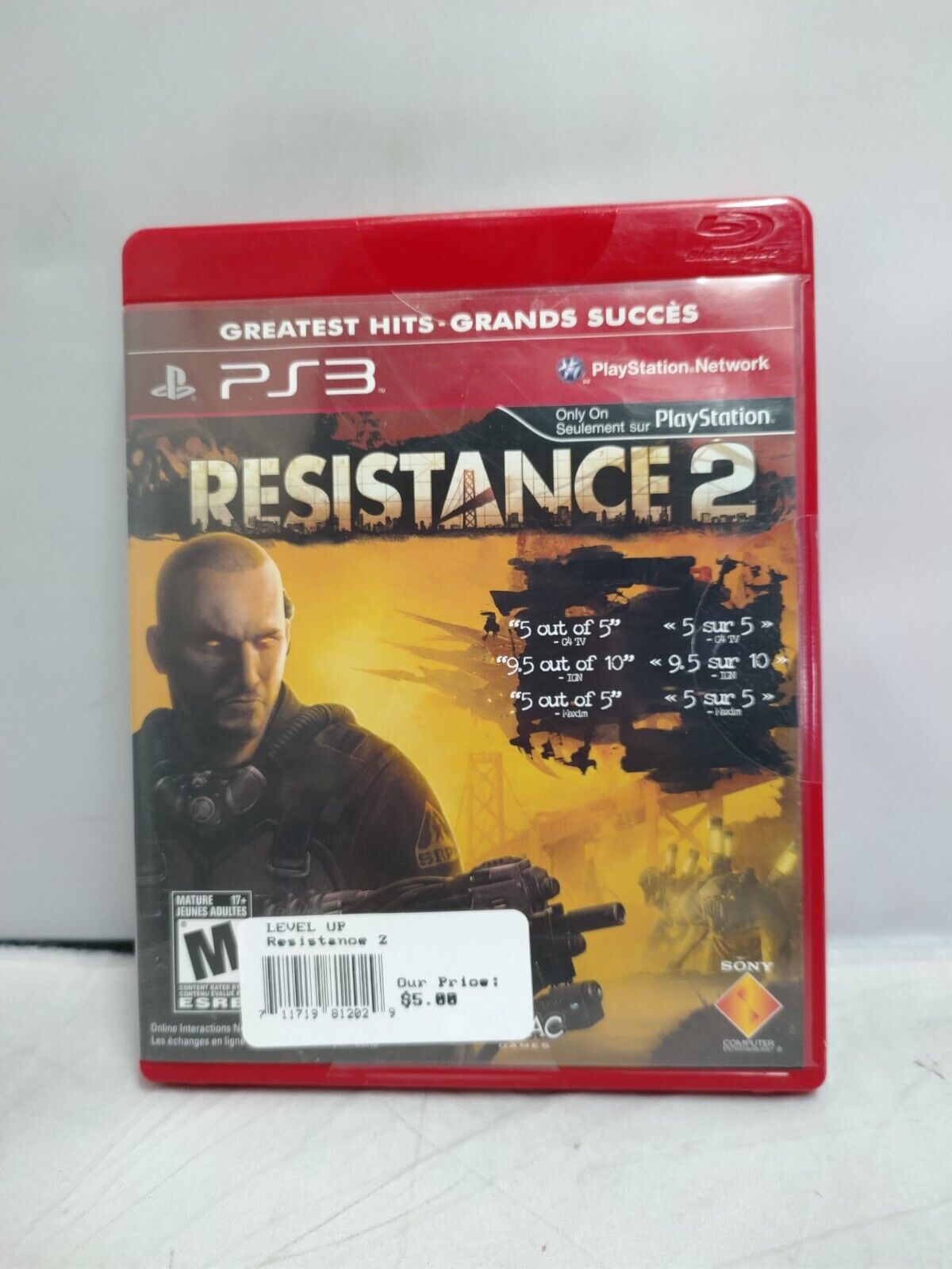 (LUP) Resistance 2 (Sony PlayStation 3, 2008)