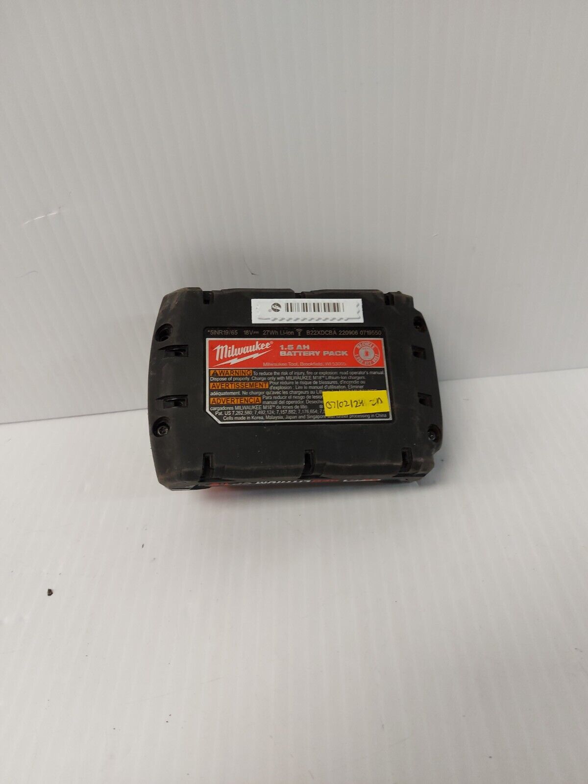 (N83711-4) Milwaukee 48-11-1815 1.5 Ah Battery
