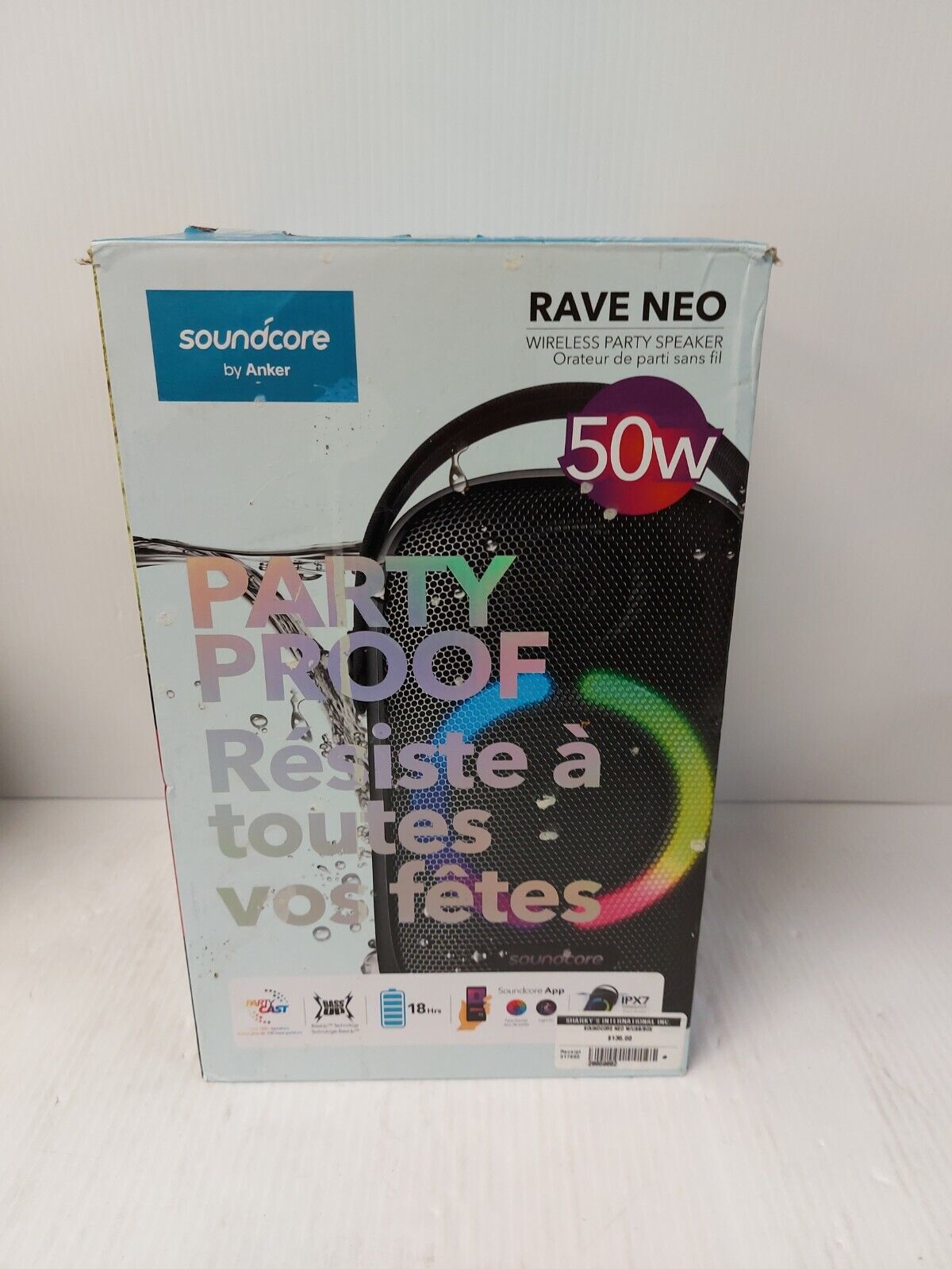 (N85256-1) Soundcore Rave Neo Speaker