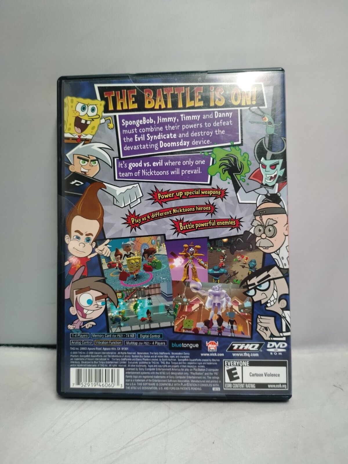 (LUP) Nicktoons Unite (Sony PlayStation 2, 2005)