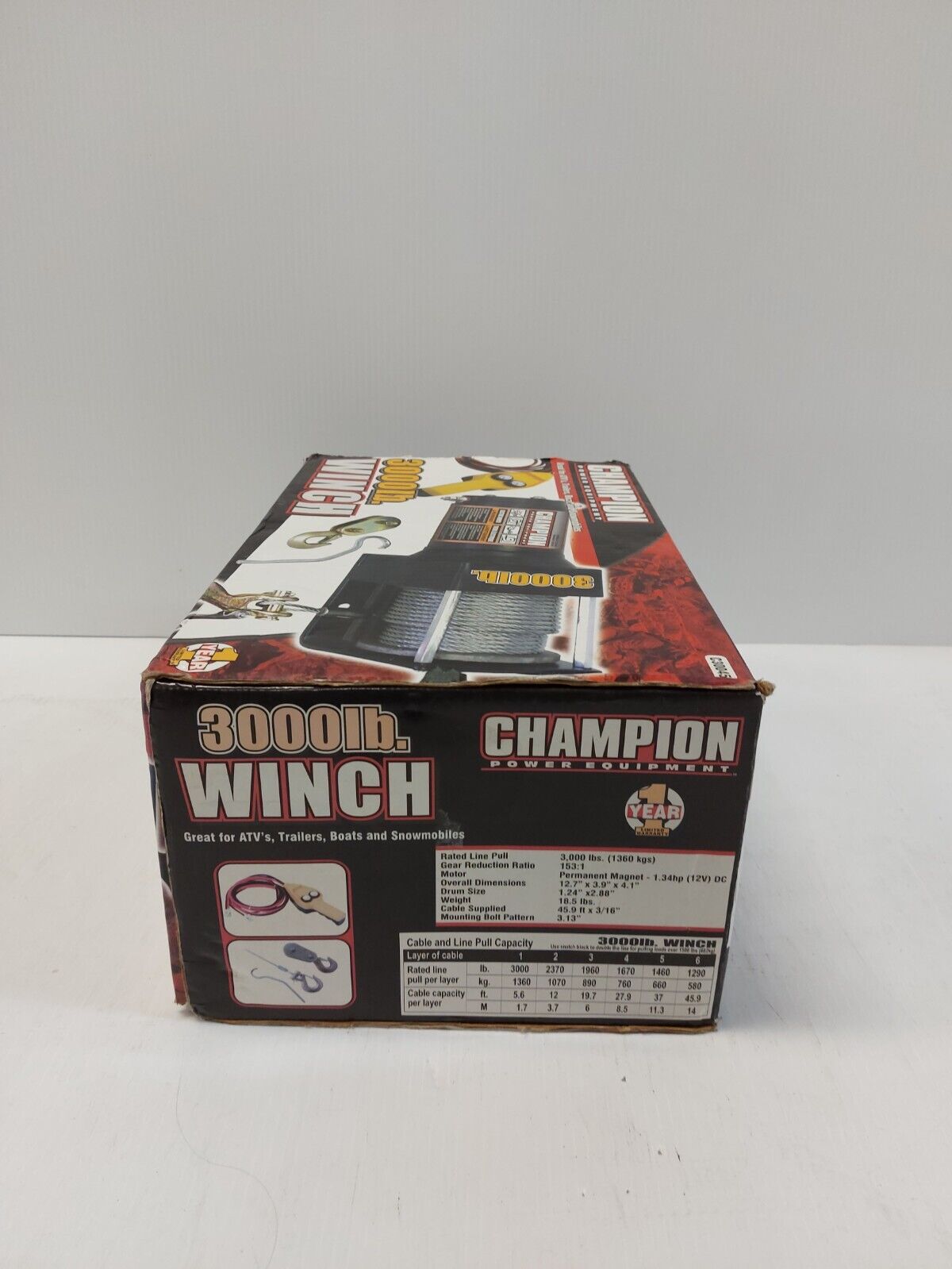 (N84589-2) Champion C30045 3000Lb Winch