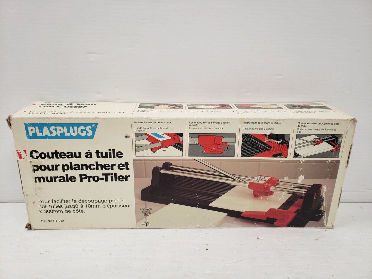 (63086-4) Plasplugs Pro-Tiler Floor & Wall Tile Cutter