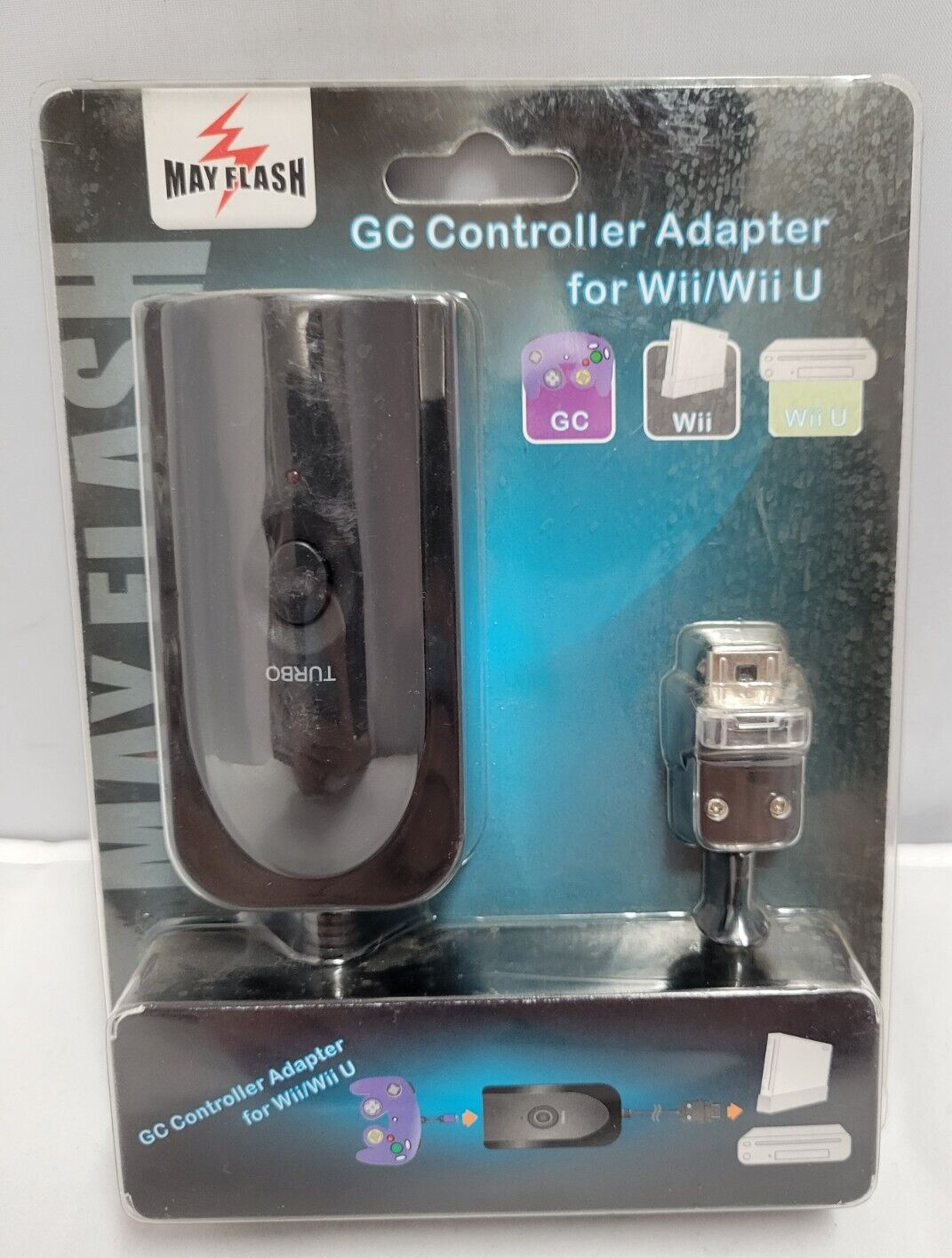 (LUP) GC Controller Adapter for WII/WII U